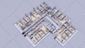 design apartment building, office building, high rise building and render