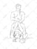 draw erotic nsfw art of your character