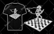 do brutal dark art illustration for band tshirt merchandise