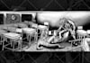 make illustration, horror, dark, and metal band artwork