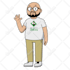 create pro 2d cartoon character or concept from your mind