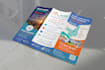 do creative trifold bifold brochure design