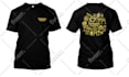 do custom illustration t shirt design and vector artwork