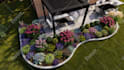 create 3d botanical design with expert plant selection