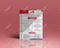 design professional and modern flyer leaflet