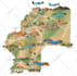 create a detailed digital map illustration of your property or venue