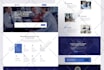 create clean web UI, landing page, website UI UX design in figma