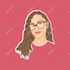 create vector cartoon face portrait illustration in 24 hours