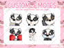 create custom and cute twitch and discord emotes