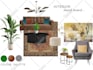 do 3d interior design of living room, kitchen, bathroom