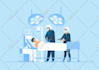 design custom 2d modern flat vector illustrations