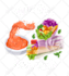 draw food illustration for you