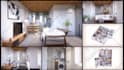 interior 3d renders and 360 panorama of apartment, house
