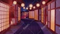 create amazing 3d anime background for visual novel or game