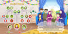 make islamic muslim illustration for children book and other