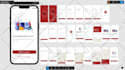 design UI UX, mobile app, website UI UX design and SAS dashboards in figma