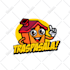 create a modern business, cartoonish, mascot logo design