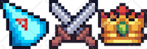create 16x16 custom pixel art item icons for your game