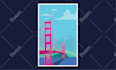 create unique silhouette art wallpaper or stencil design
