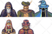 design a pixel art character starting from concept