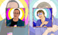 create high quality portrait pixel art