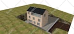 create 3d building model in sketchup
