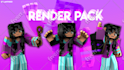 design over 10 minecraft renders within 24 hours