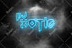 designs dj producer, band, text, music or typography logo