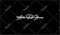 design photography watermark or signature logo