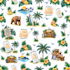 design seamless pattern for clothing and textile