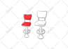 draw line art vector icons illustration doodles