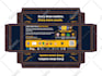 design card game or game card with box