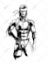 create dynamic metal gear solid character illustrations