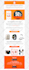 design responsive constant contact or brevo or getresponse email template