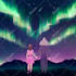 draw wallpaper, anime, lofi style, based on your imagination