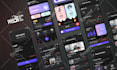 design a modern mobile app UI UX in figma