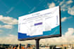 design banners, backdrops for print