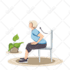 draw exercises, workout, yoga and other vector illustrations for manual, guide