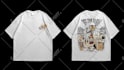 design premium futuristic, artsy, edgy style streetwear in 24 hours