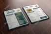 design amazing food restaurant menu