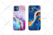 create phone case cover mockup design with smart object