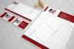 do stationary with logo, business card, letterhead, envelop