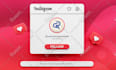 create unique instagram logo with free mockup
