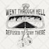 design vintage western hand drawn logo and t shirt