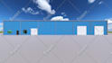 design 3d industrial warehouse , 3d exterior, interior, and rendering