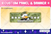 create unique custom discord, youtube, twitch panels and banners