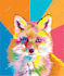 make a colorful pop art portrait wpap illustration