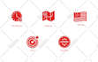 design custom vector line icons