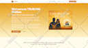 do custom web application in html, css, react, next js and django