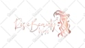 do beauty cosmetic signature logo and branding kit